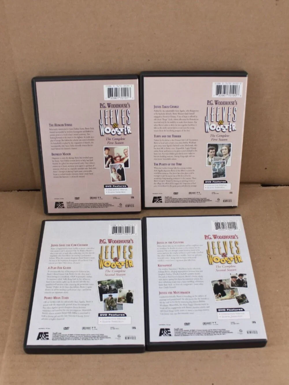 P.G Wodehouse's Jeeves & Woodster Complete Series (DVD) Region 1 Tested - Picture 6 of 9